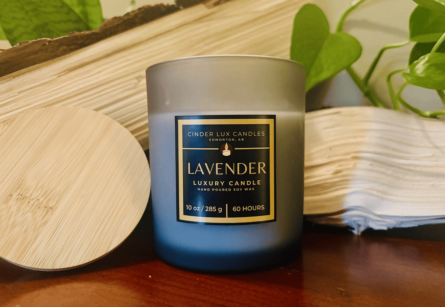 Lavender Scented Candle